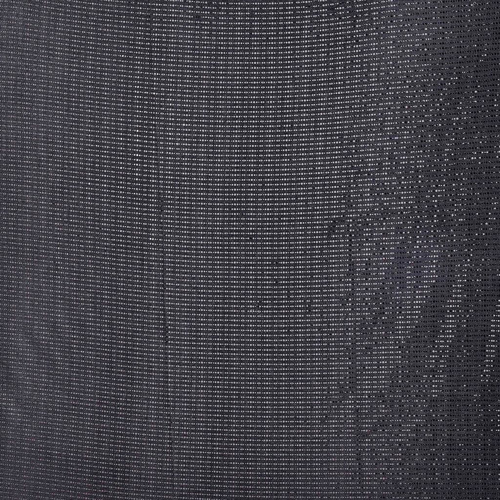 BLACK/BLACK | 25786 - VARIGATED TRANS LUREX KNIT - Zelouf Fabrics