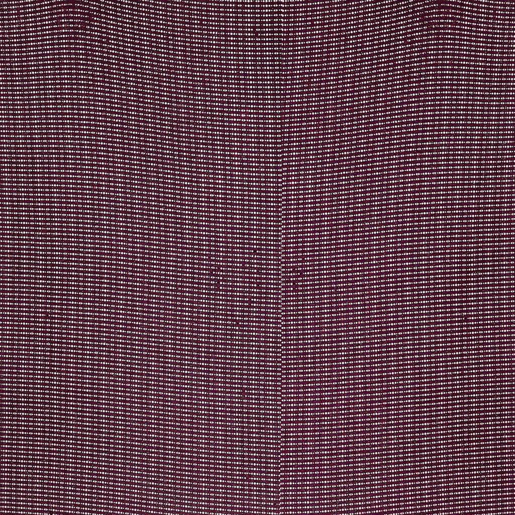 WINE/WINE | 25786 - VARIGATED TRANS LUREX KNIT - Zelouf Fabrics