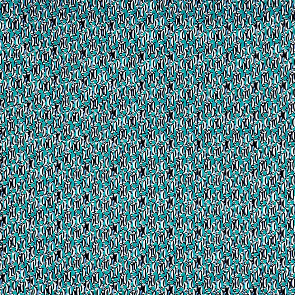 GREEN PERI | 25795-1181P - TROPIC LEAF PUFF PRINT ITY - Zelouf Fabrics