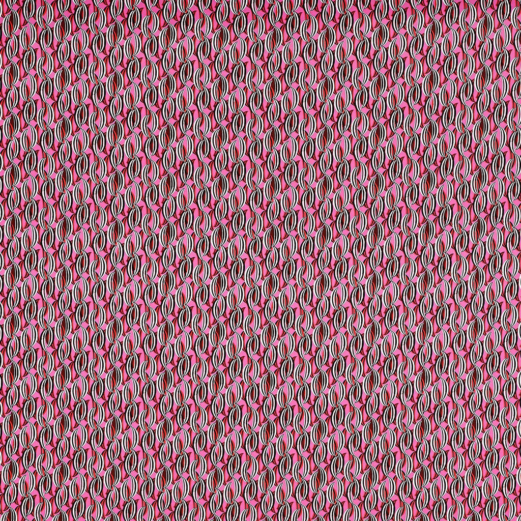 PINK POPPY | 25795-1181P - TROPIC LEAF PUFF PRINT ITY - Zelouf Fabrics