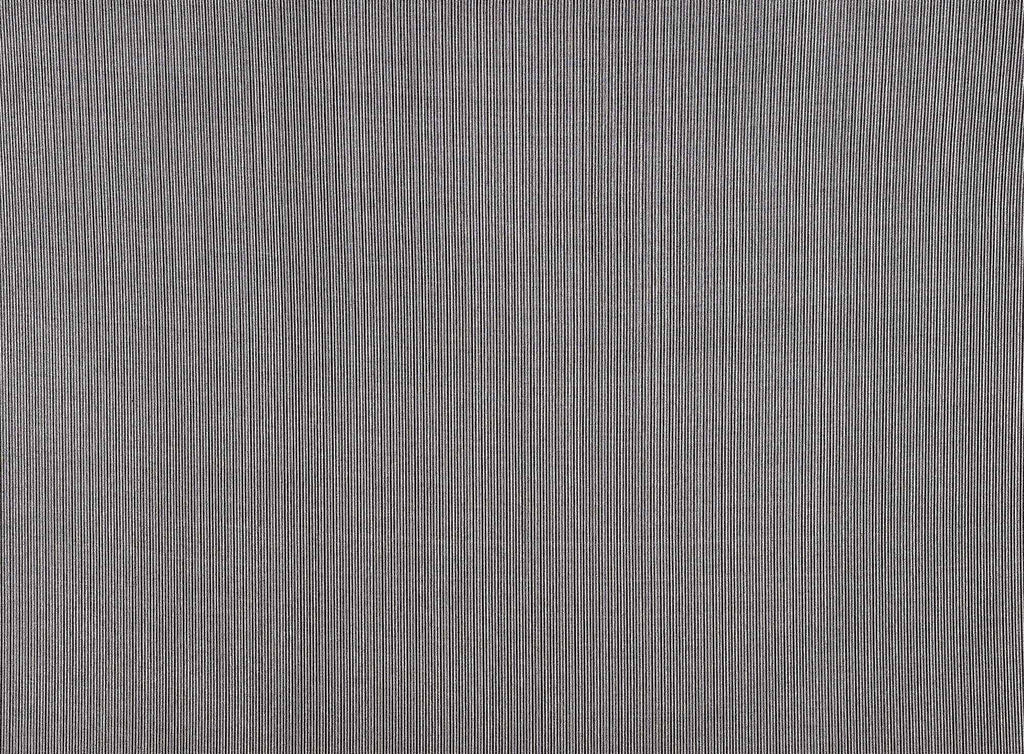 BLACK | 25898 - BANON STRIPE FOIL KNIT - Zelouf Fabrics