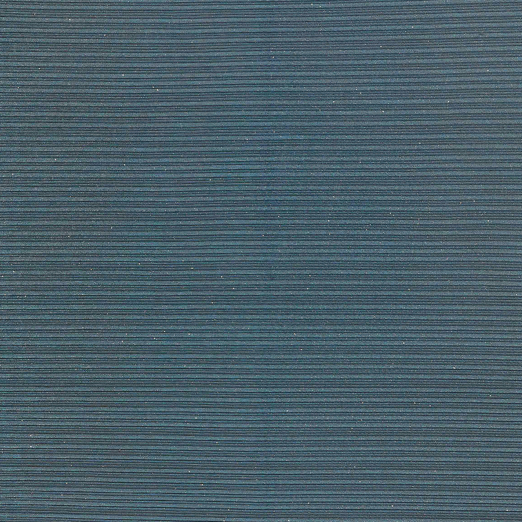 DAZZLING OCEAN | 25913PLT-TRANS - MANDY CONFETTI TRANS MIX PLEAT LUREX KNIT - Zelouf Fabrics