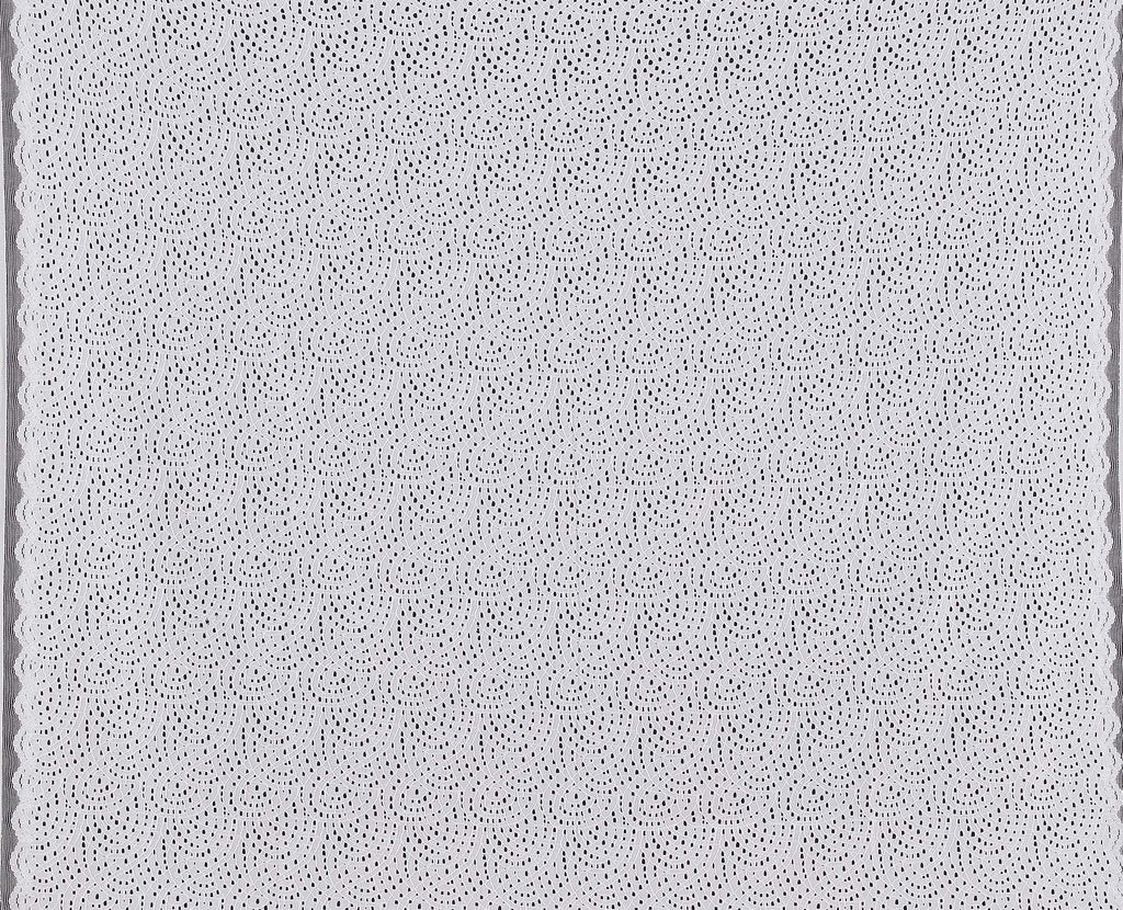 WHITE | 25931 - AURORA STRETCH LACE - Zelouf Fabrics