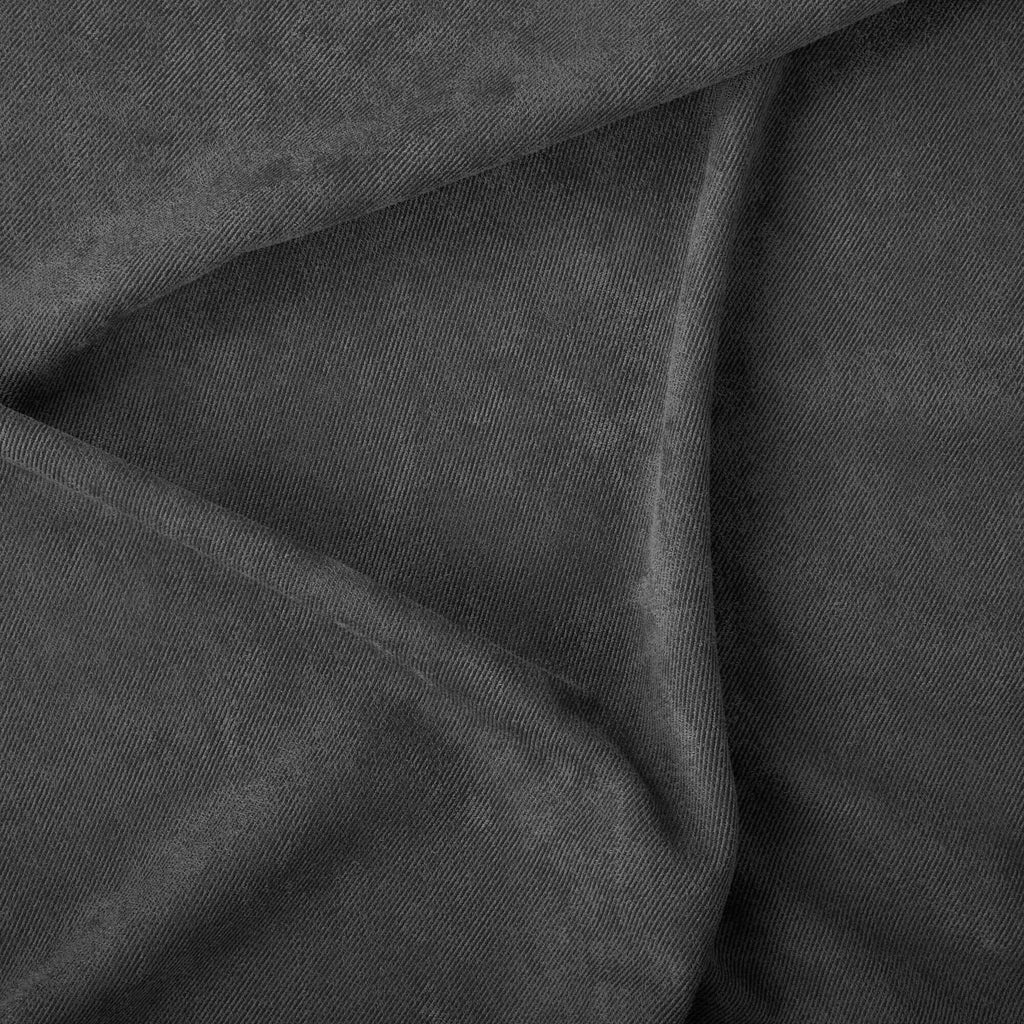 HONEST GREY | 26070 - KITE TWILL SUEDE - Zelouf Fabrics