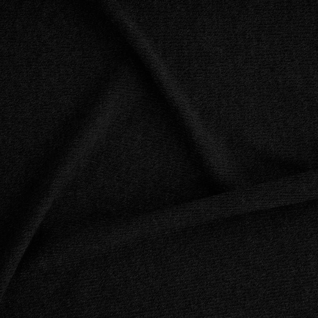 BLACK | 26089 - KRISTIN CUT SEW SWEATER KNIT - Zelouf Fabrics