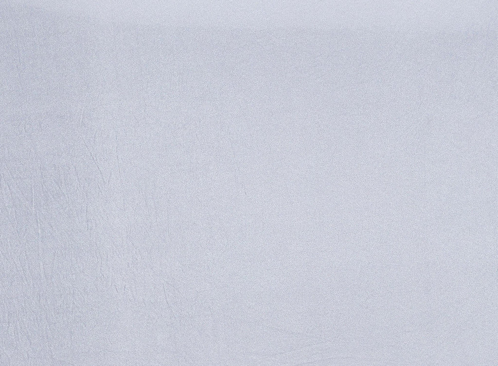WHITE/SILVER | 2767 - FOGGY FOIL ON SUPER SLINKY - Zelouf Fabrics