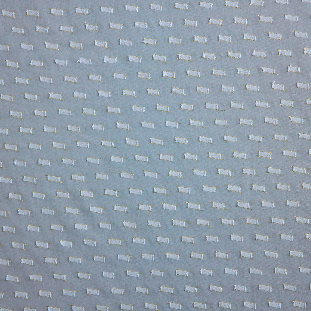 CLIP BOX LUREX CHIFFON  | 3548 SKY - Zelouf Fabrics
