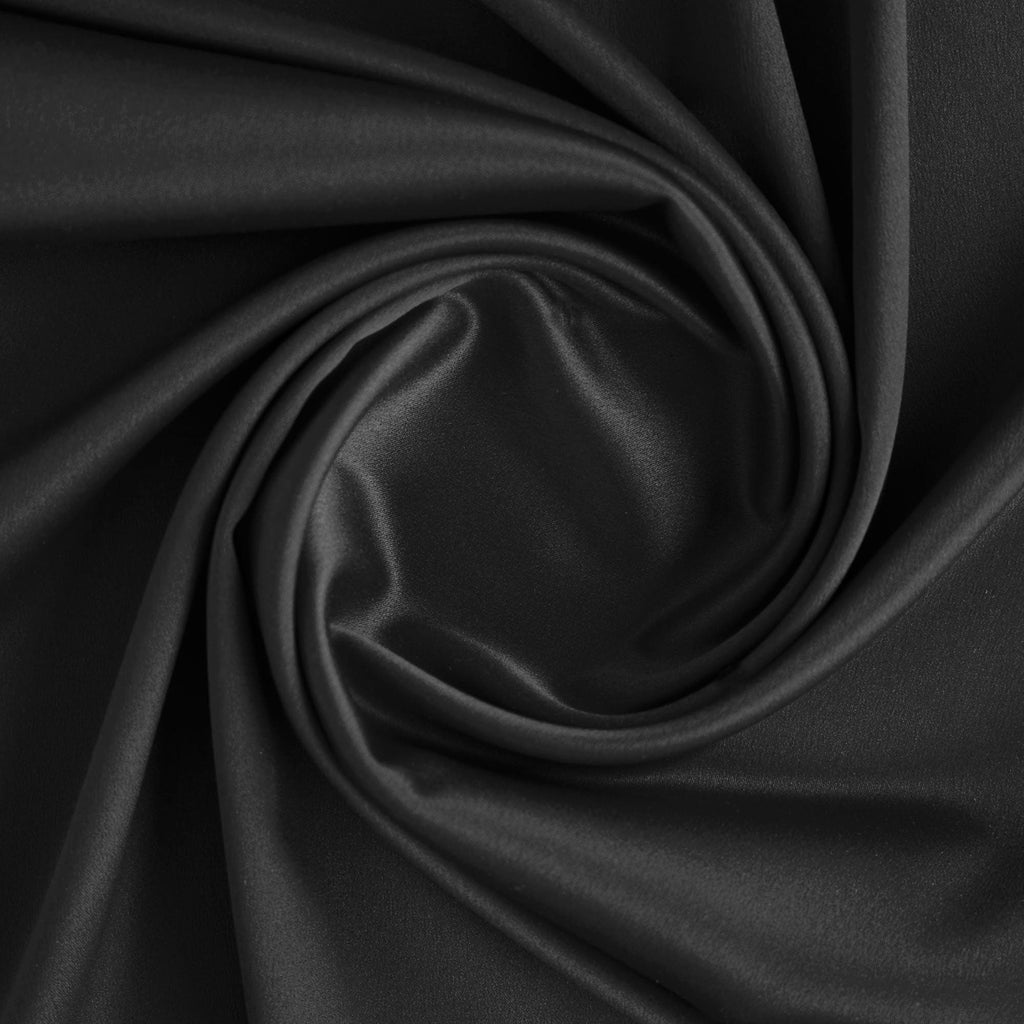 POLY/RAYON SPANDEX  | 292 BLACK - Zelouf Fabrics