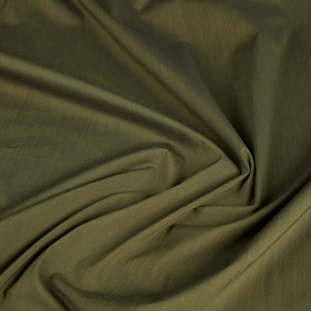 OLIVE | 292 - POLY/RAYON SPANDEX - Zelouf Fabrics