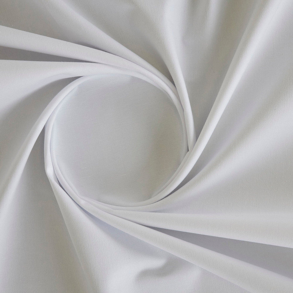 COTTON BLEND TARGET TWILL  | 26267 WHITE - Zelouf Fabrics
