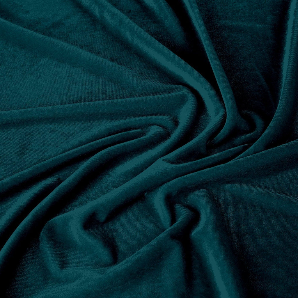 T TURQUOISE | 621-BLUE - MATT JERSEY - Zelouf Fabrics