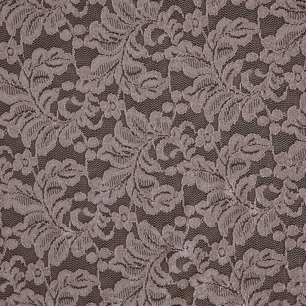 VIENNA FOIL LACE  | 24068SC-FOIL CALM MAUVE - Zelouf Fabrics