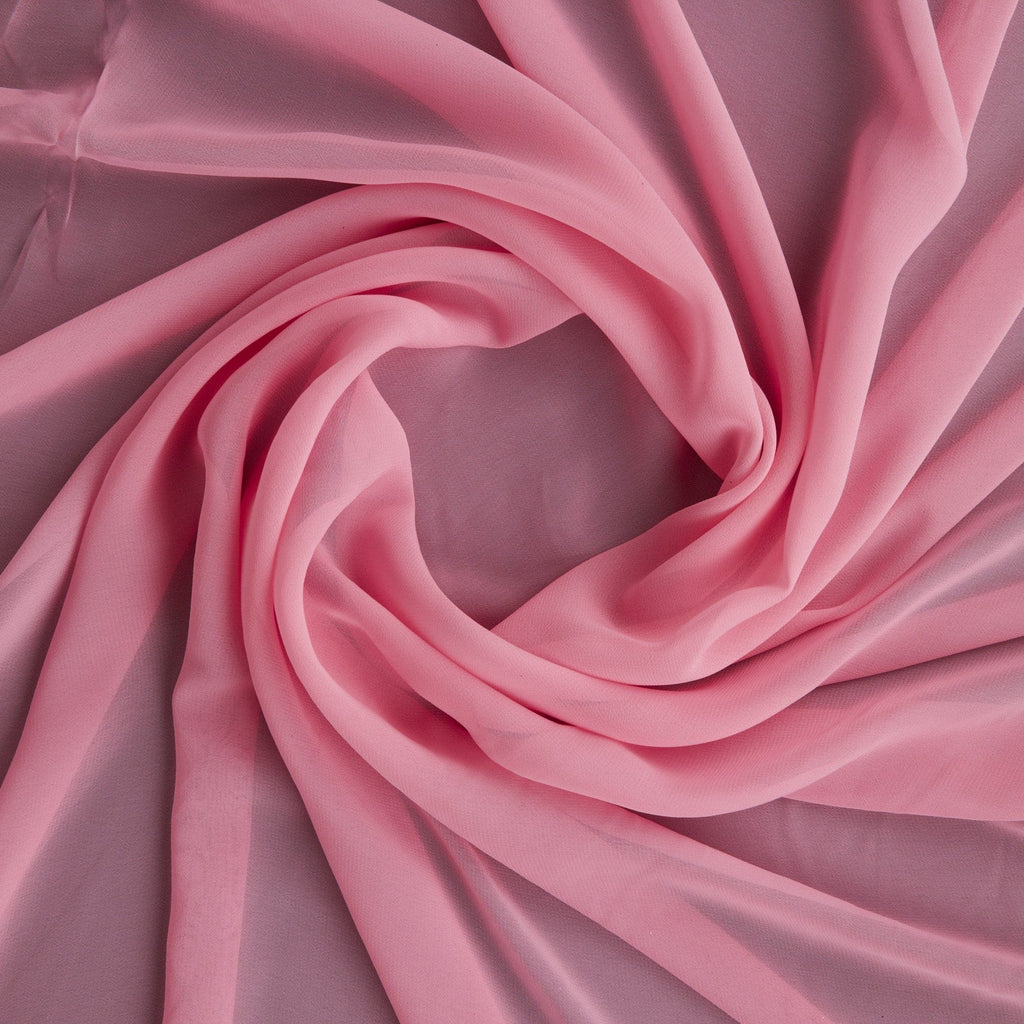 BREEZY PINK | 3333 - CHINESE HIGH MULTI CHIFFON - Zelouf Fabrics