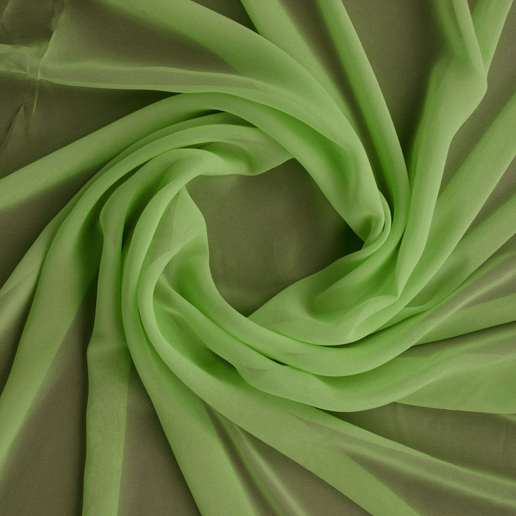 LIME MARBLE | 3333 - CHINESE HIGH MULTI CHIFFON - Zelouf Fabrics
