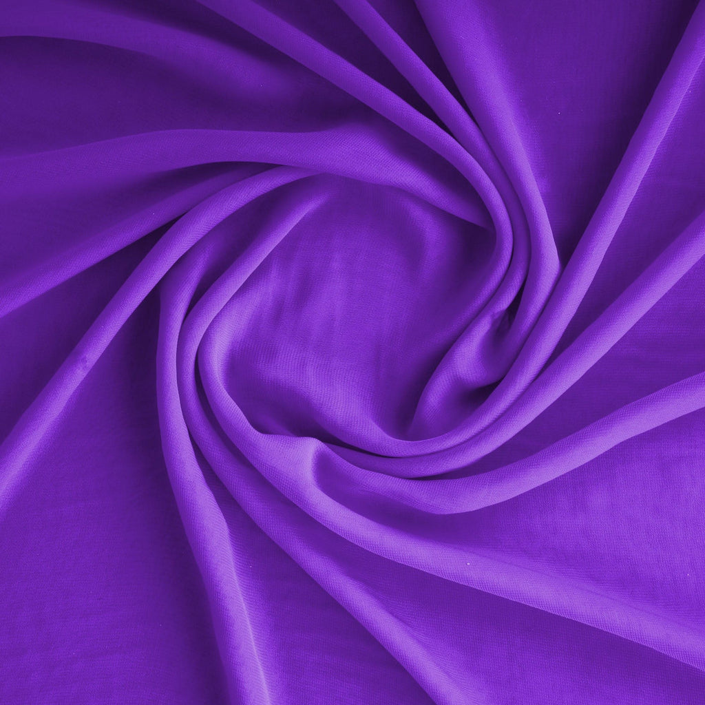 PURPLE BALLET | 3333 - CHINESE HIGH MULTI CHIFFON - Zelouf Fabrics