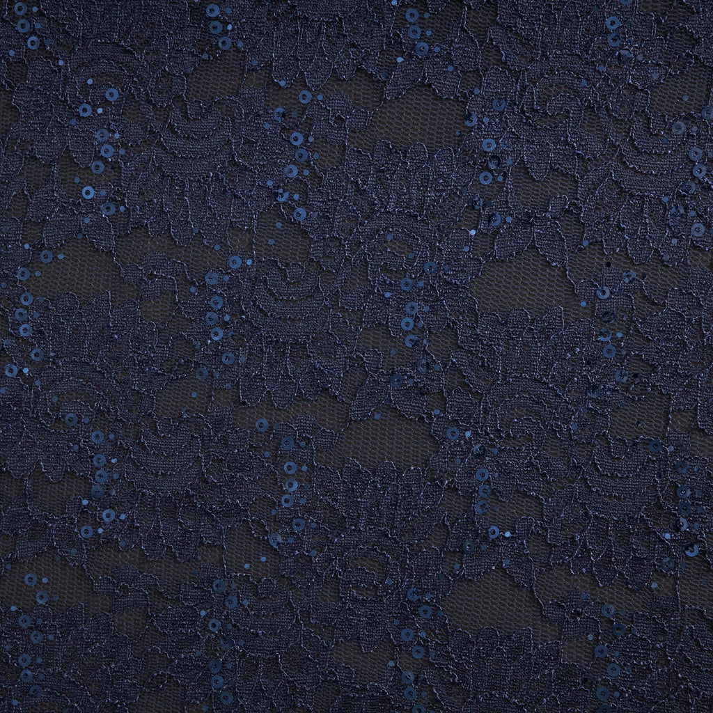 ZOEY TRANS LACE  | 26299-TRANS CHARMING NAVY - Zelouf Fabrics