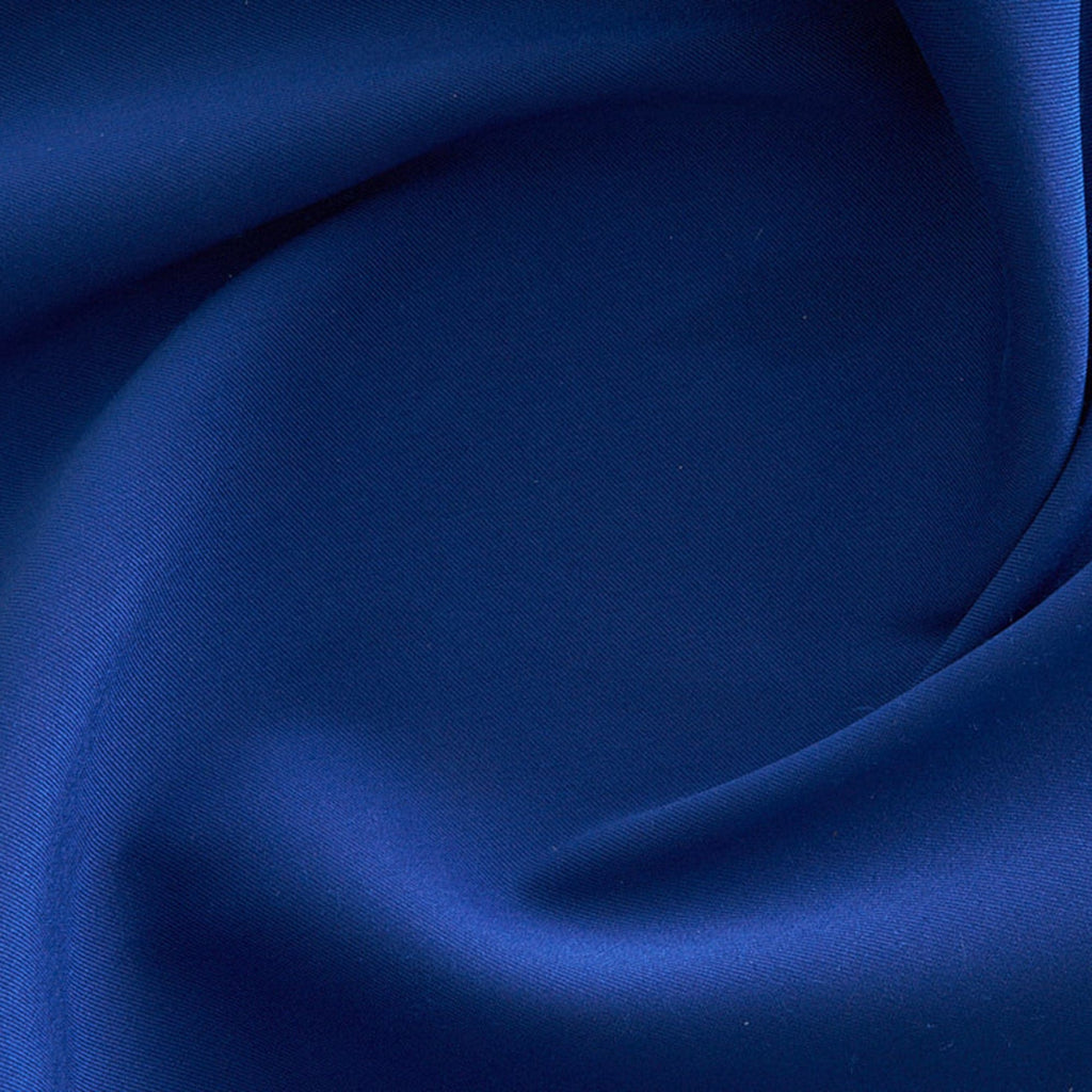 STRETCH MIKADO SATIN TWILL| 23435 ROYAL SAPPHIRE - Zelouf Fabrics
