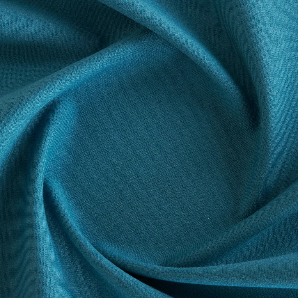 LEGACY PONTE | 5217 AUTUMN TEAL - Zelouf Fabrics