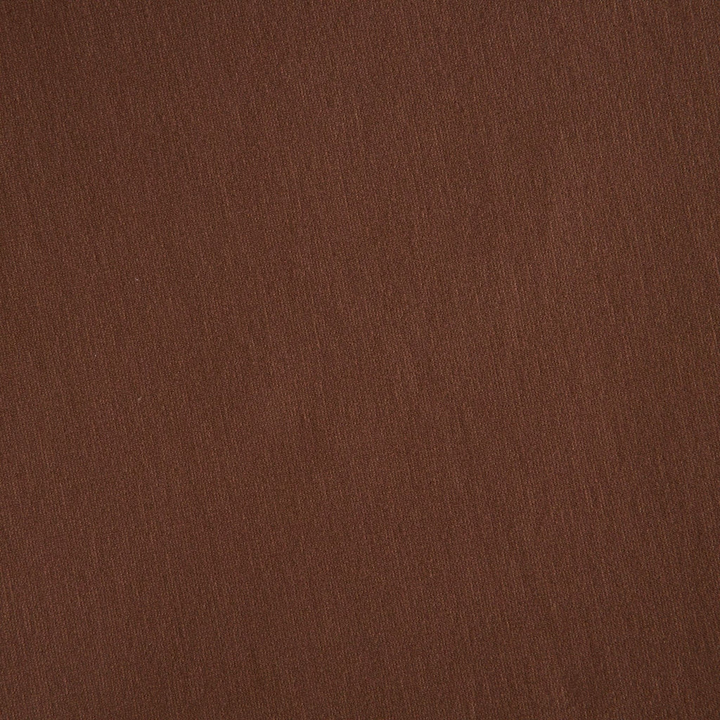 AUTUMN CHOCOLATE | 5217 - RAYON NYLON SPAN PONTE - BLACK PONTE KNIT FABRIC - Zelouf Fabrics