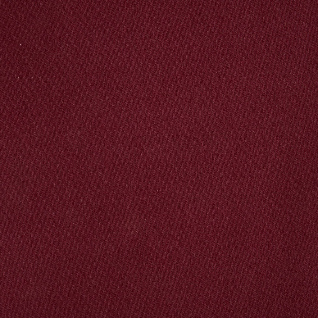AUTUMN BURGUNDY | 5217 - RAYON NYLON SPAN PONTE - BLACK PONTE KNIT FABRIC - Zelouf Fabrics