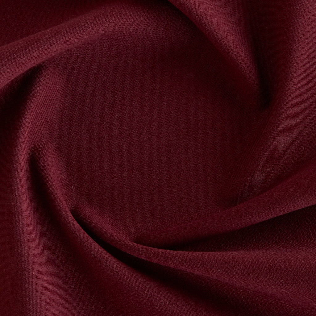 LEGACY PONTE | 5217 AUTUMN BURGUNDY - Zelouf Fabrics