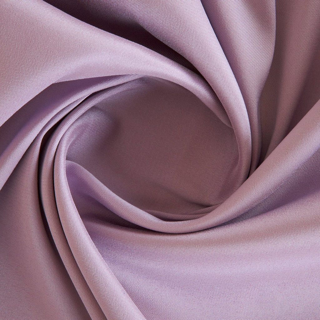 STRETCH MIKADO SATIN TWILL| 23435 CALM LILAC - Zelouf Fabrics