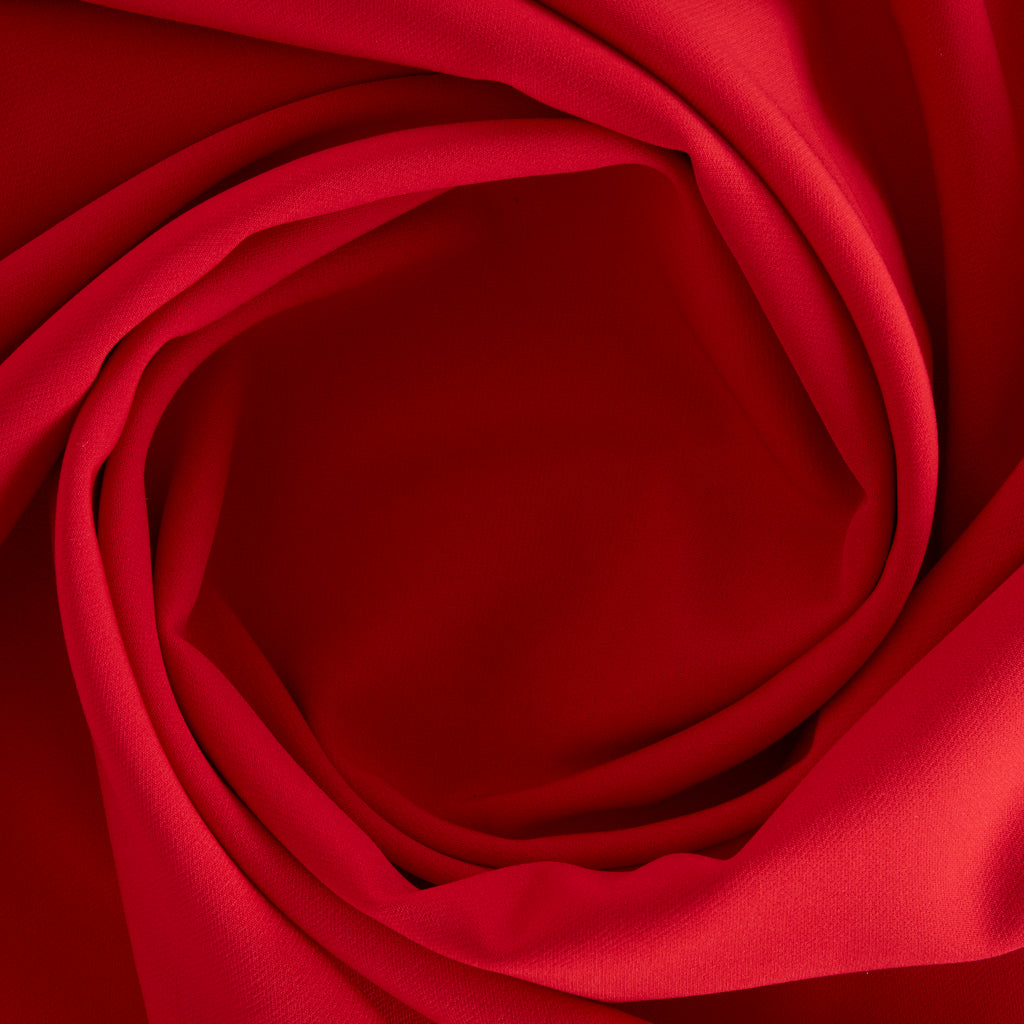 CHARMING SCARLET | 23215-RED - DOUBLE WEAVE HEAVY LAGUNA - Zelouf Fabrics