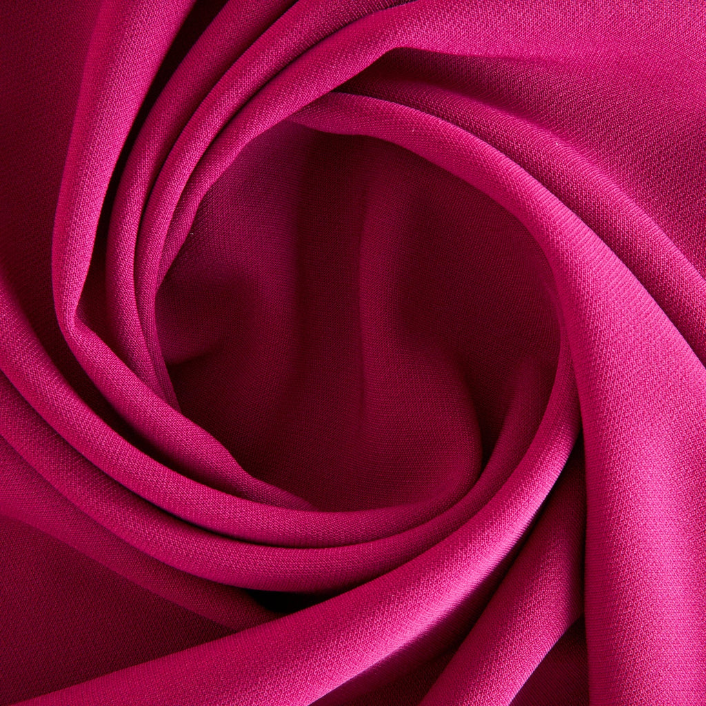 CHARMING FUCHSIA | 24469 - ROCK DOUBLE WEAVE STRETCH TWILL - Zelouf Fabrics