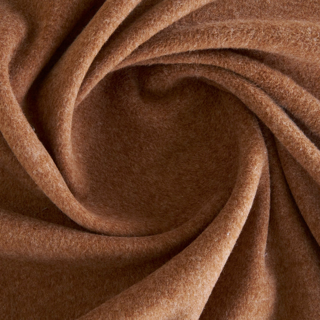 MILLY WOOLY KNIT  | 26220 CAMEL - Zelouf Fabrics