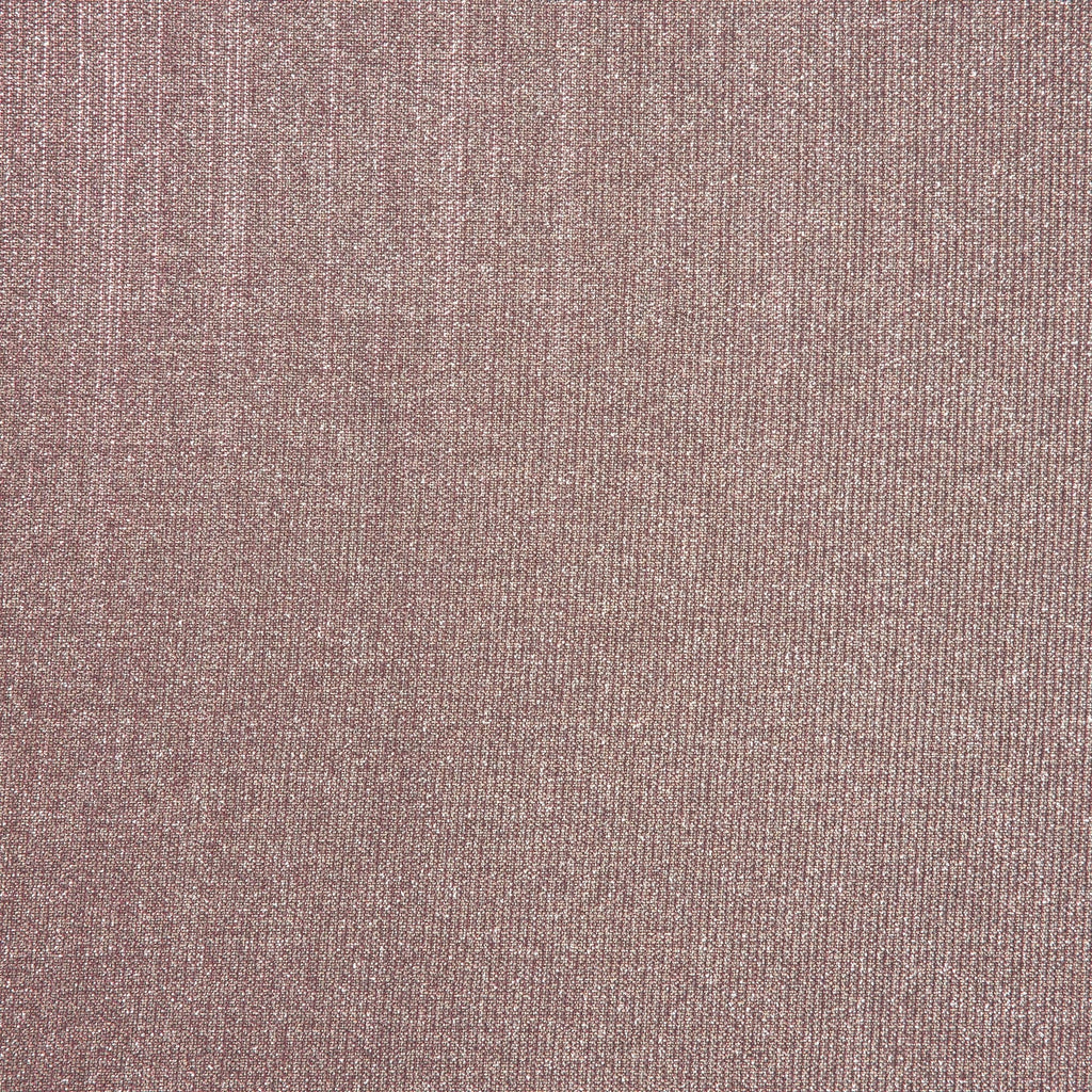 CLAM ROSEWOOD | 25672 - WILLOW LUREX MESH BONDED GLITTER KNIT - Zelouf Fabrics