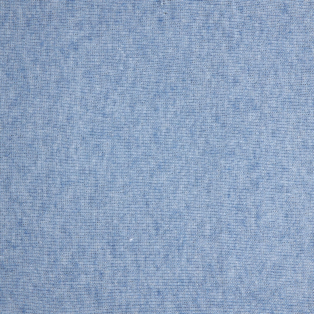 HEATHER BLUE | 26353 - MEREDITH 1X1 RIB KNIT - Zelouf Fabrics