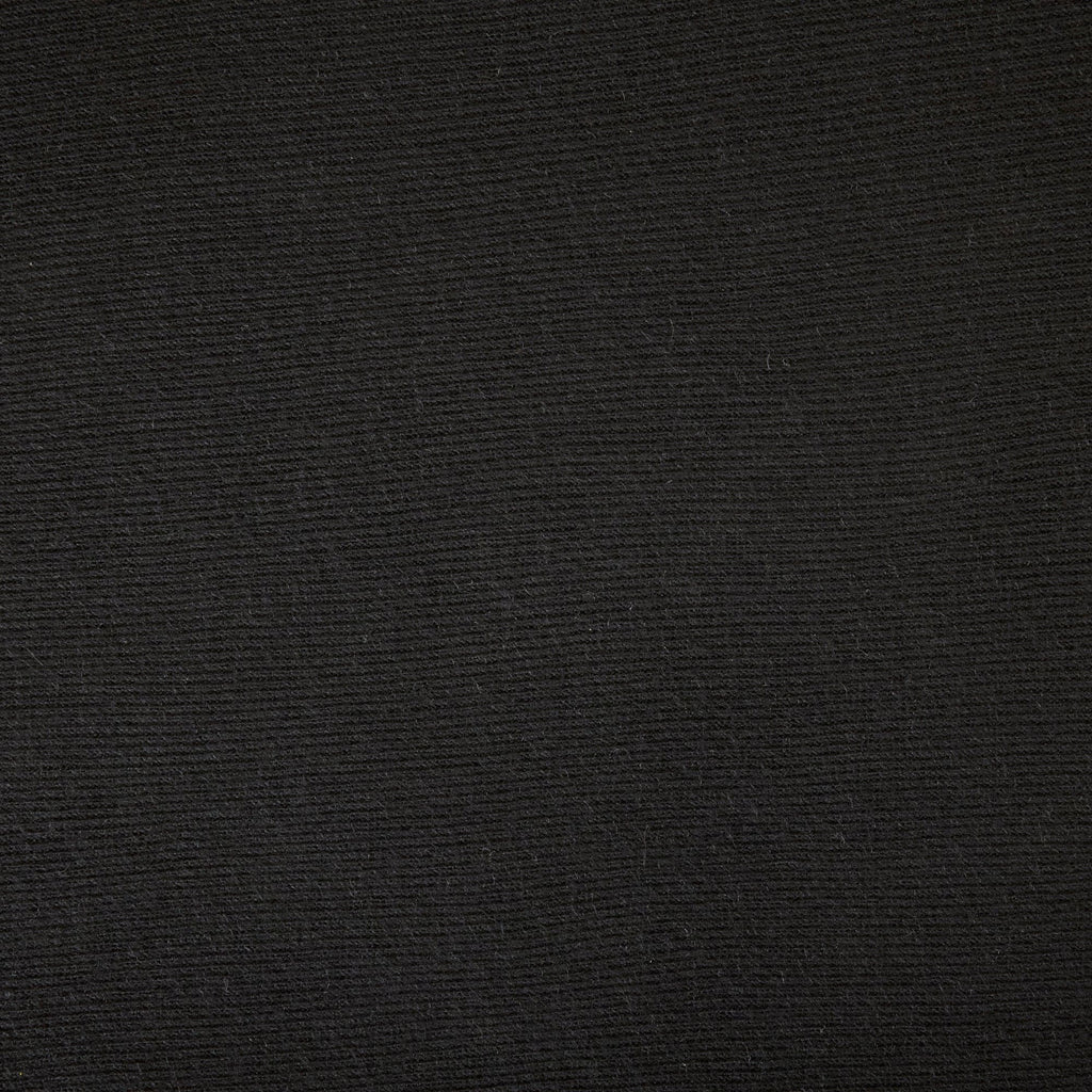BLACK | 26353 - MEREDITH 1X1 RIB KNIT - Zelouf Fabrics