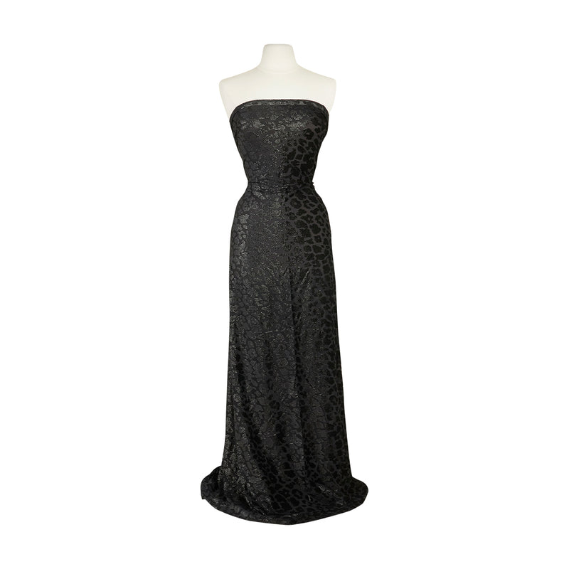 LEONA LEOPARD FOIL BURNOUT VELVET  | 26344-FOIL