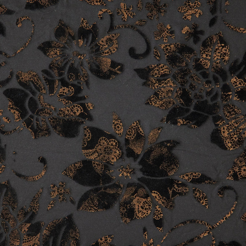 EMMA BURNOUT FLORAL W/FOIL  | 26341-FOIL