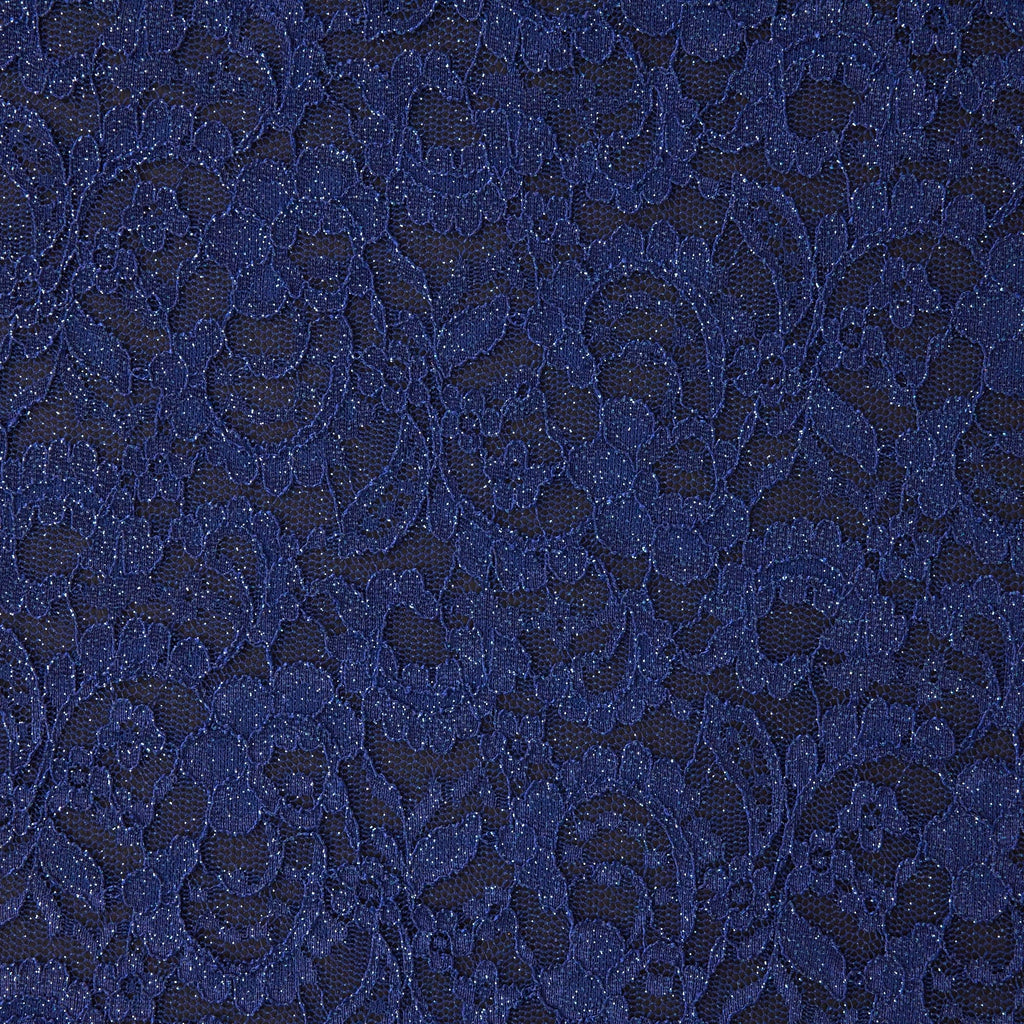 CHARMING ROYAL | 23073-GLITTER - RAVIE GLITTER LACE - Zelouf Fabrics