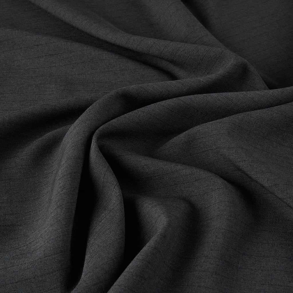 STRIPE POPLIN| 365 GRAPHITE - Zelouf Fabrics