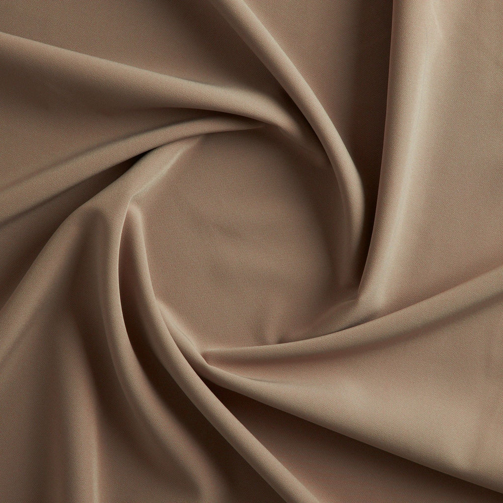 LAGUNA SCUBA KNIT | 3698 ALMOND - Zelouf Fabrics