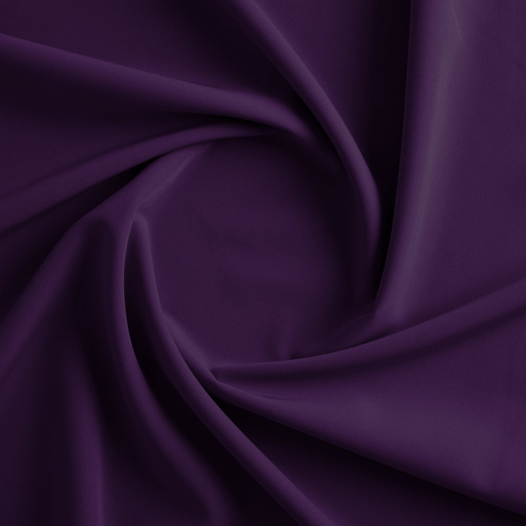 LAGUNA SCUBA KNIT | 3698 ARRESTING PLUM - Zelouf Fabrics