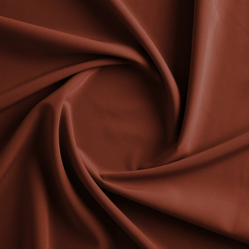 CLAY DELUXE | 3698-BROWN - LAGUNA SCUBA - Zelouf Fabrics