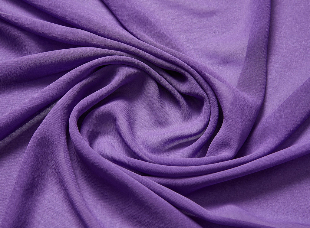 ORCHID LILY | 3835 - SOUFFLE CHIFFON - Zelouf Fabrics