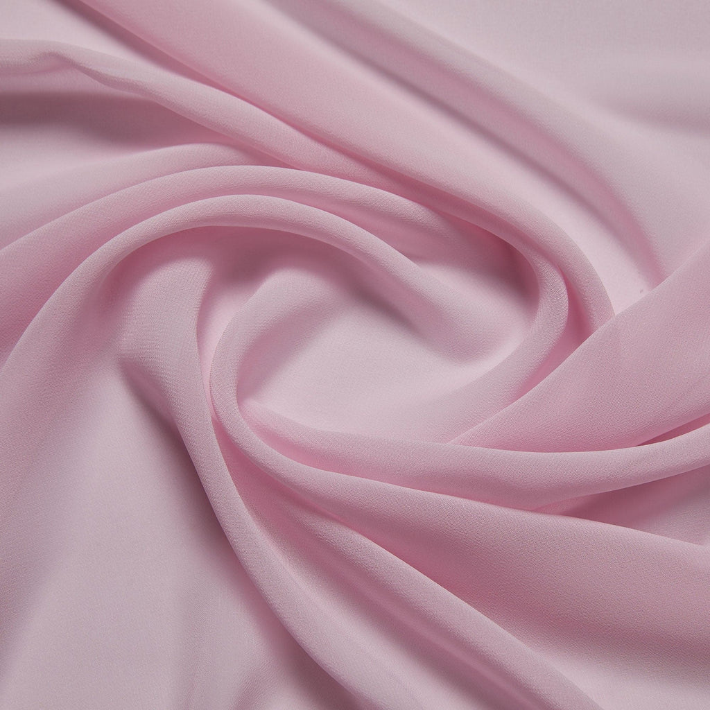 PINK PEARL | 3835 - SOUFFLE CHIFFON - Zelouf Fabrics