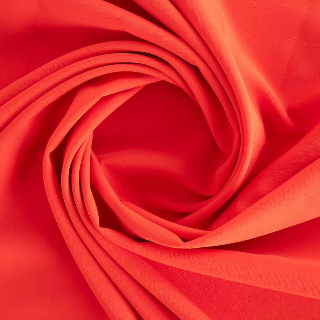 MODERN POPPY | 23215-ORANGE - DOUBLE WEAVE HEAVY LAGUNA - Zelouf Fabrics