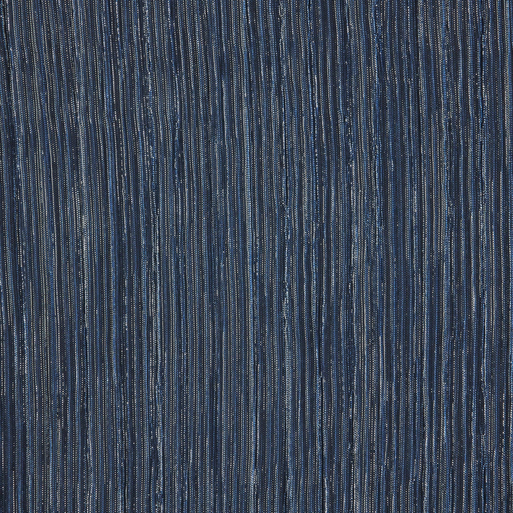ABY LUREX CRINKLED MESH | 26018PLT ATLANTIC/SILVER - Zelouf Fabrics