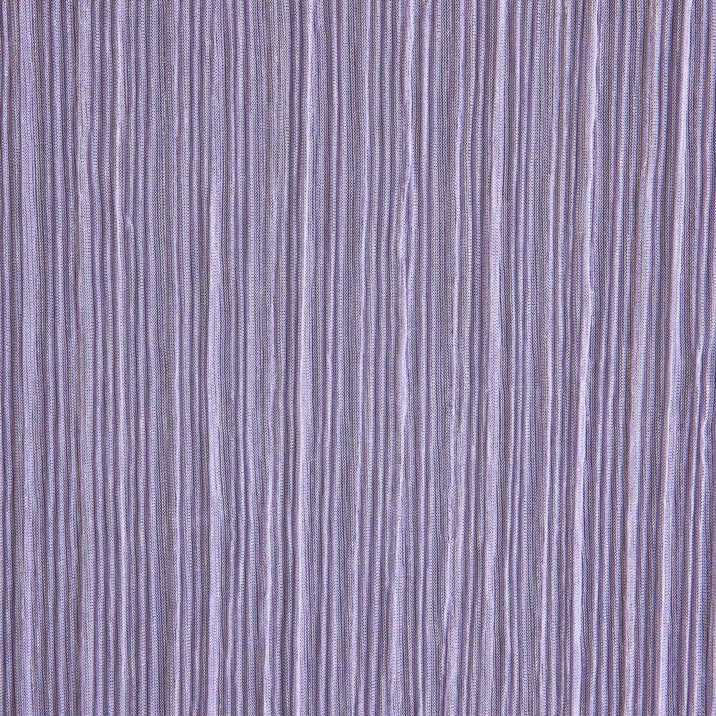 ABY LUREX CRINKLED MESH | 26018PLT LAVENDER/SILVER - Zelouf Fabrics