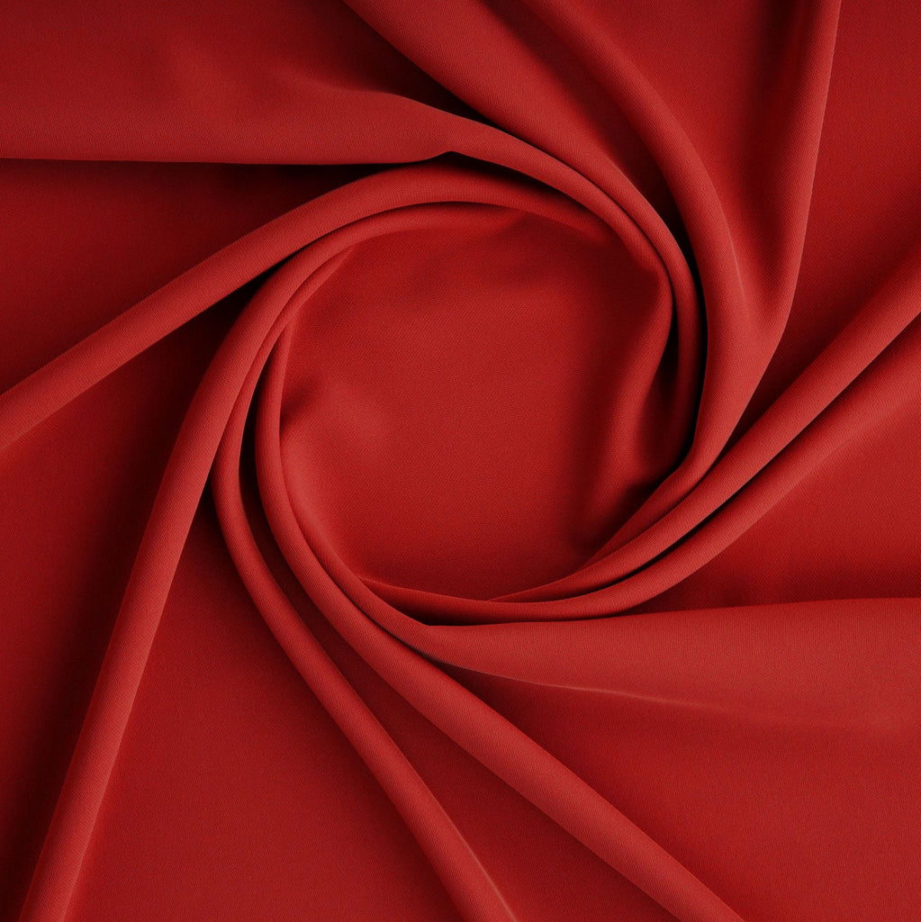 FIRST STRETCH WOVEN  | 3903 BRILLIANT RED - Zelouf Fabrics