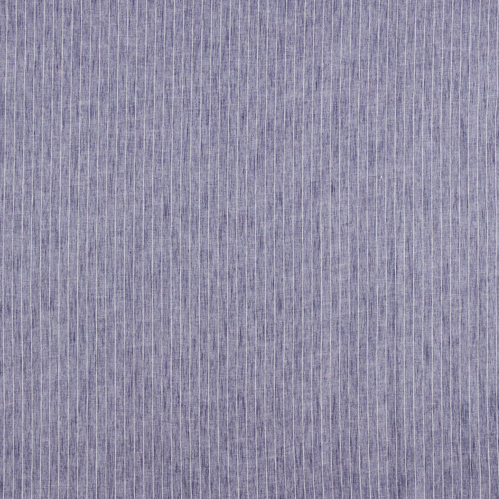 DENIM | 3905 - REBECCA STRIPE LINEN - Zelouf Fabrics