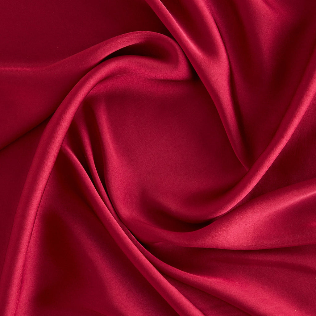 CHARMING BERRY | D2040 - WASHER RB RUMPLE SATIN - Zelouf Fabrics