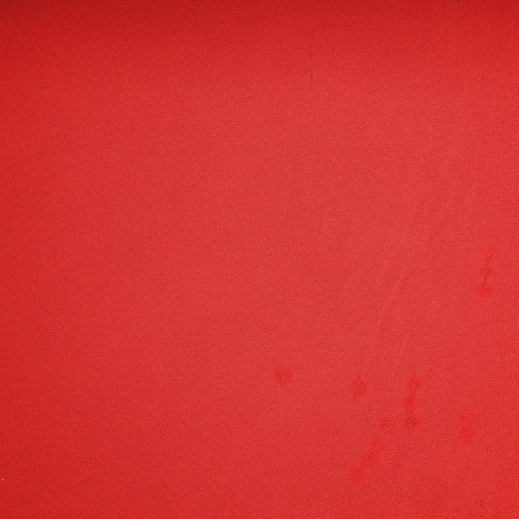 RED DELIGHT | 3988 - ASHLEY CREPE CHIFFON - Zelouf Fabric