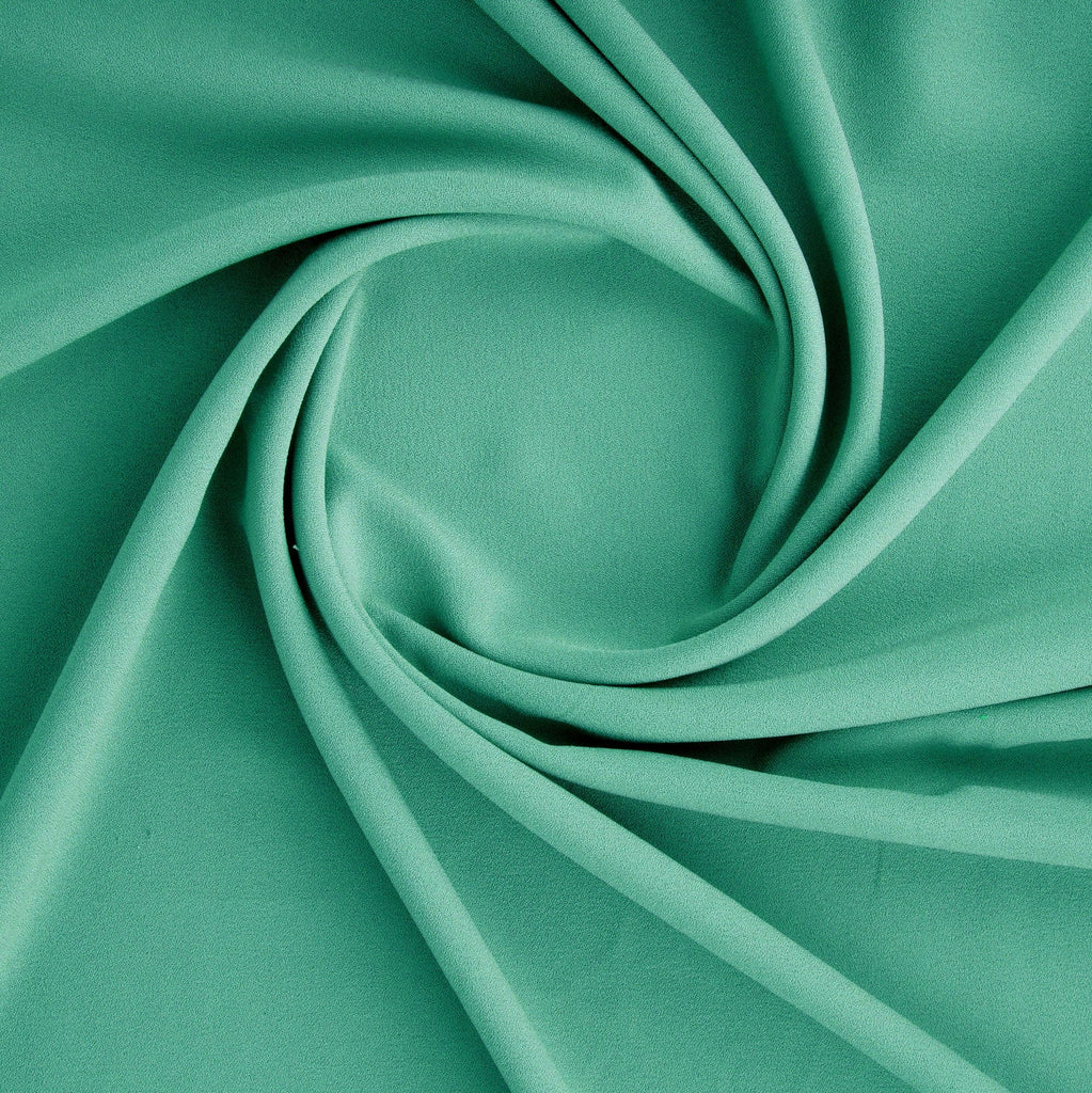TURQ BLISS | 3988 - ASHLEY CREPE CHIFFON - Zelouf Fabric