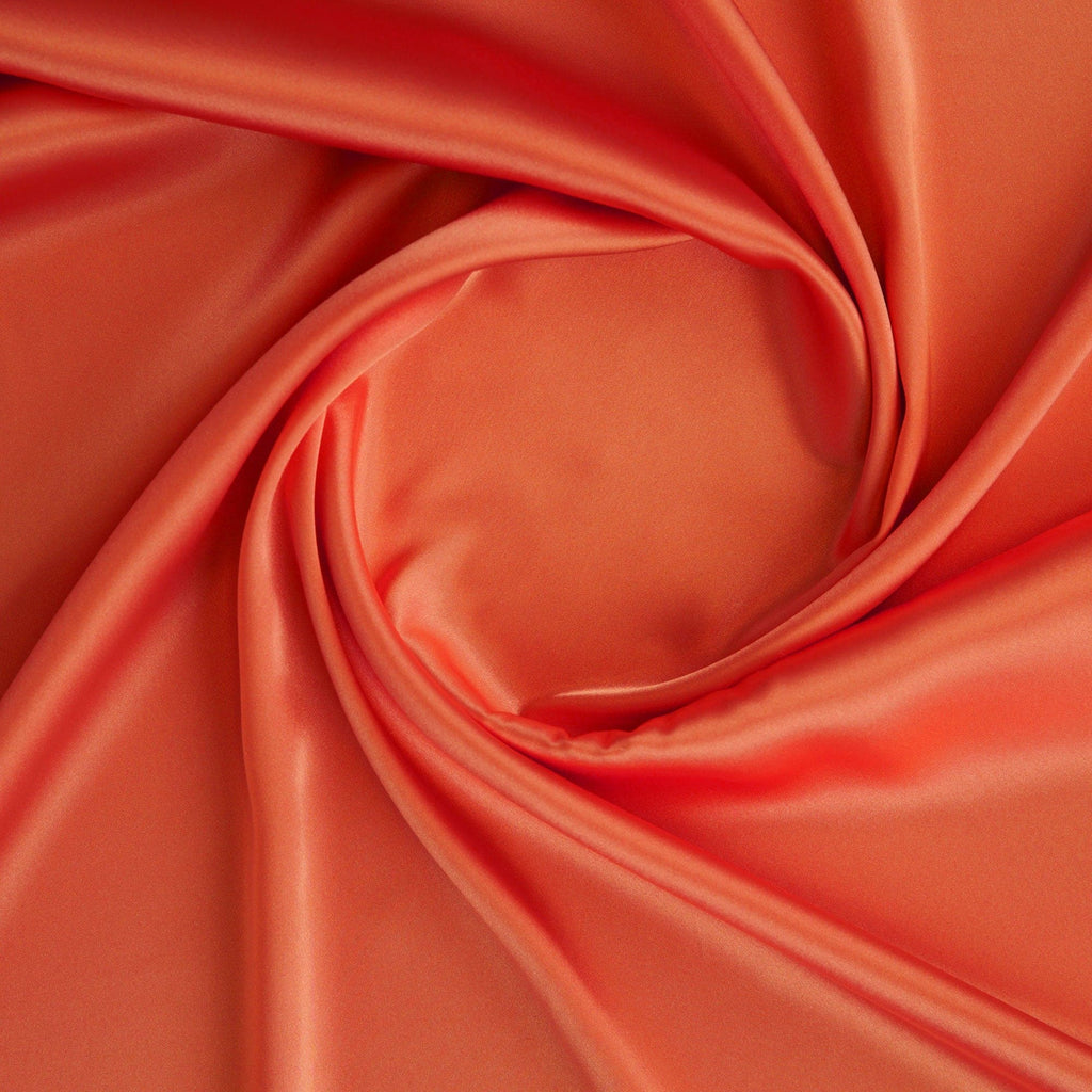 CORAL FEATHER | 1-CHARMEUSE SATIN| 404 - Zelouf Fabric